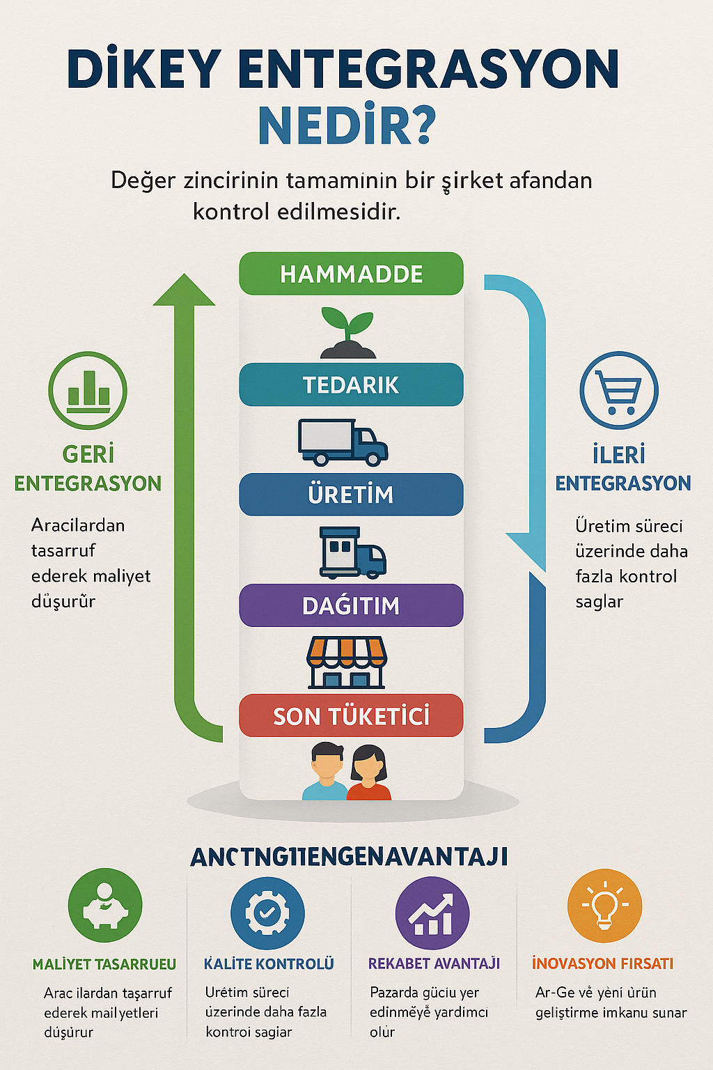 Dikey Entegrasyon ( Dikte Entegrasyon ) Nedir ?